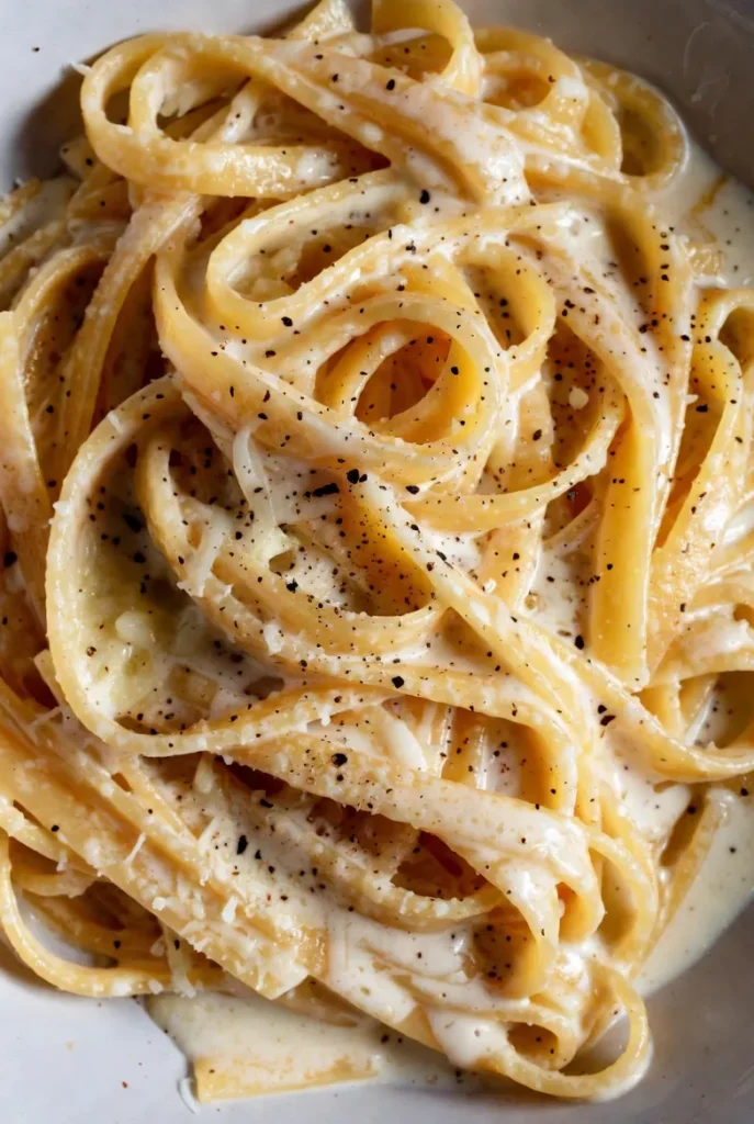 Fettuccine Alfredo (Authentic Italian-Style)