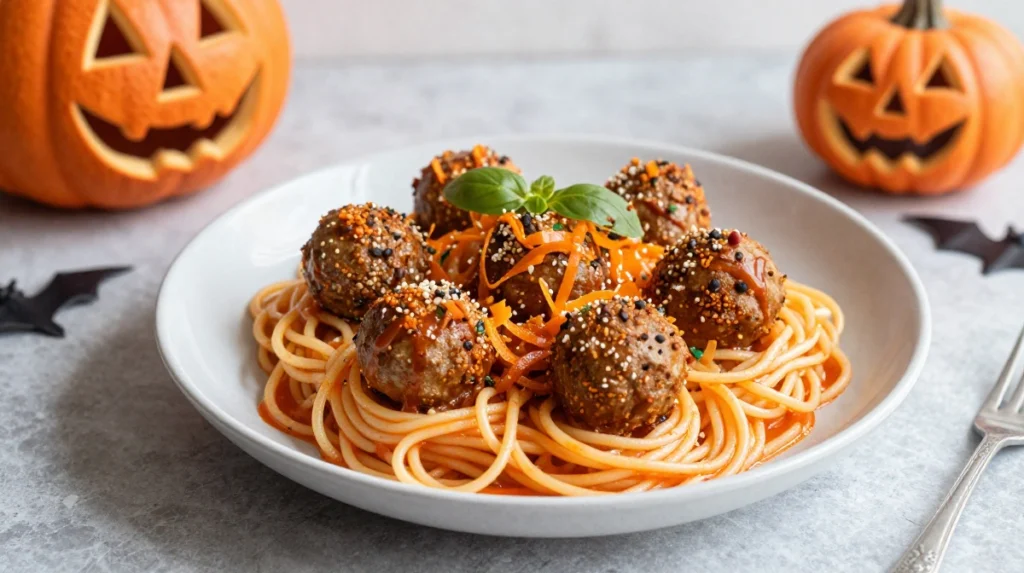 8 Spaghetti Meatball Recipes to Turn Into a Fun Halloween Dinner