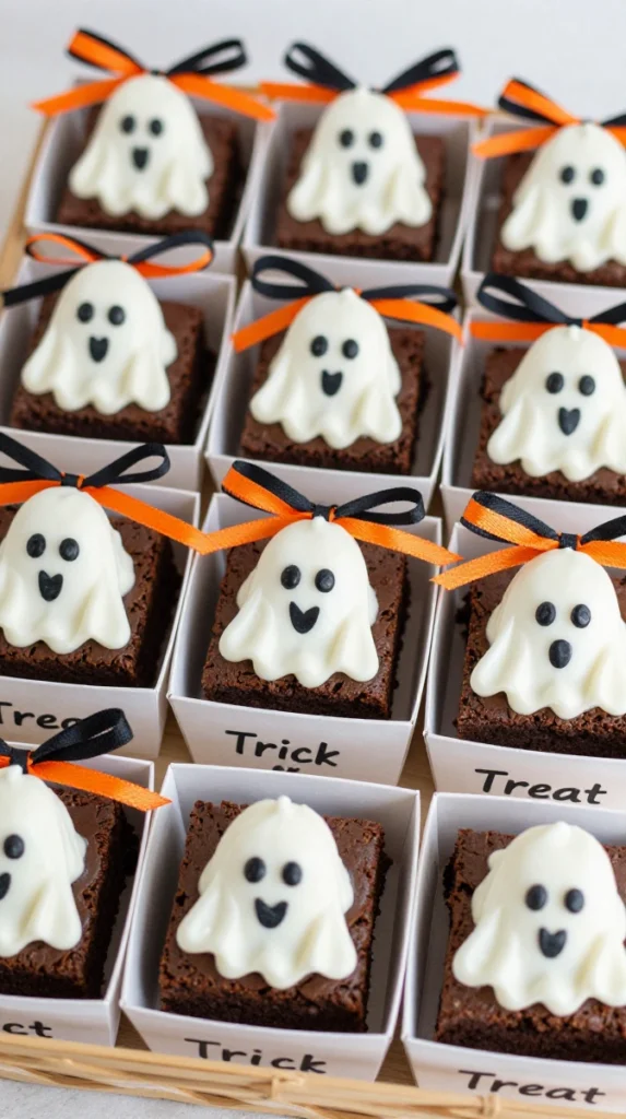 Brownie Ghost Treat Boxes