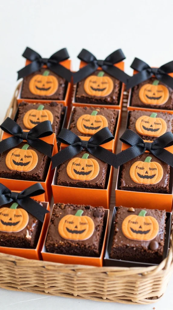 Brownie Pumpkin Patch Boxes