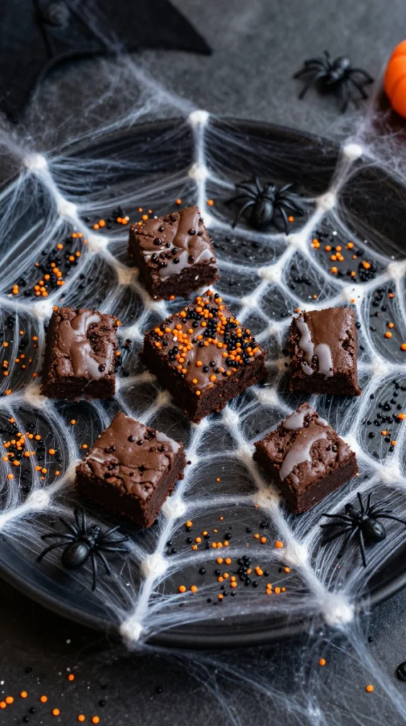 Brownie Spider Web Trays
