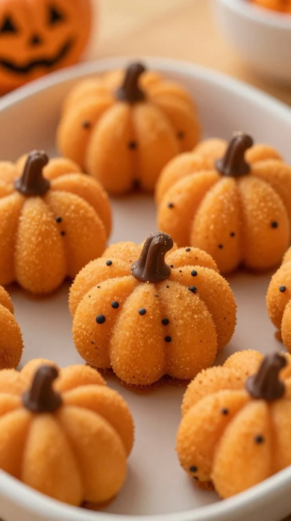 Mini Pumpkin Patch Cake Bites