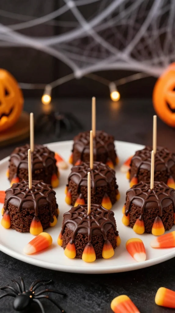 Spiderweb Brownie