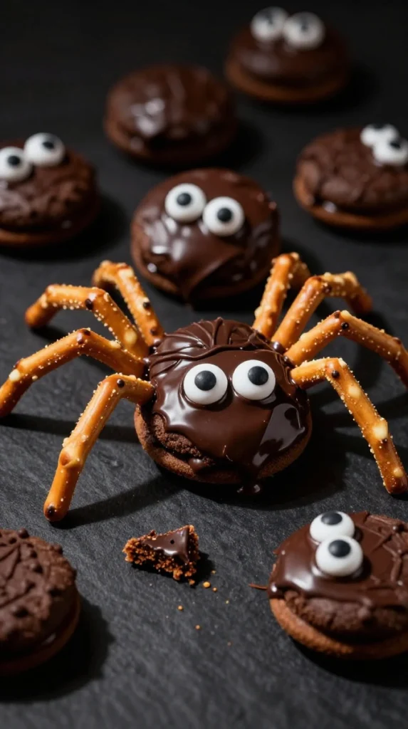 Spooky Spider Cookies