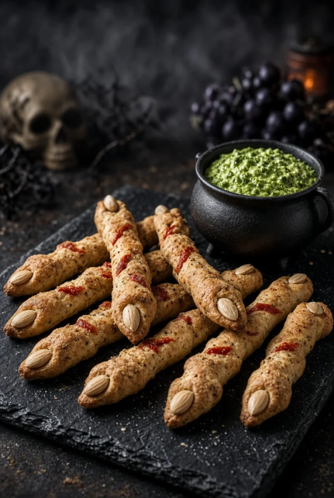 Witch Finger Breadsticks
