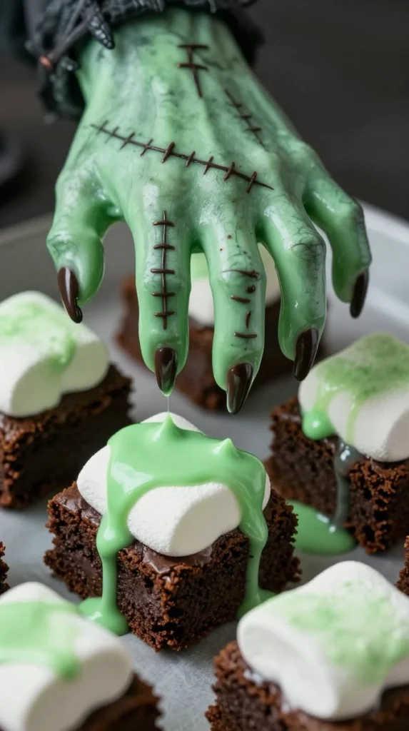 Zombie Brownie Hands