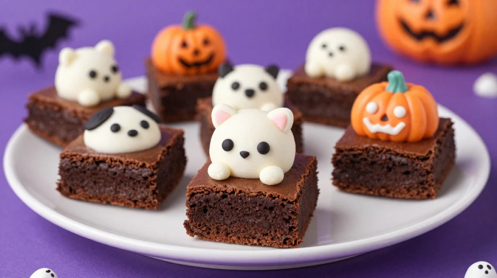 10 Kawaii Halloween Brownies That Are Too Cute to Spook