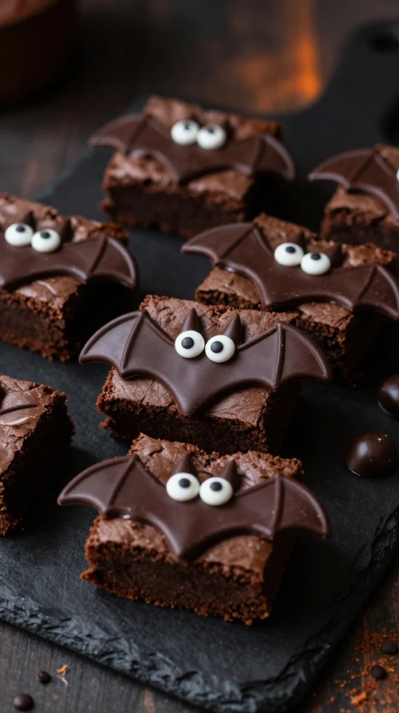 Bat Wing Brownies