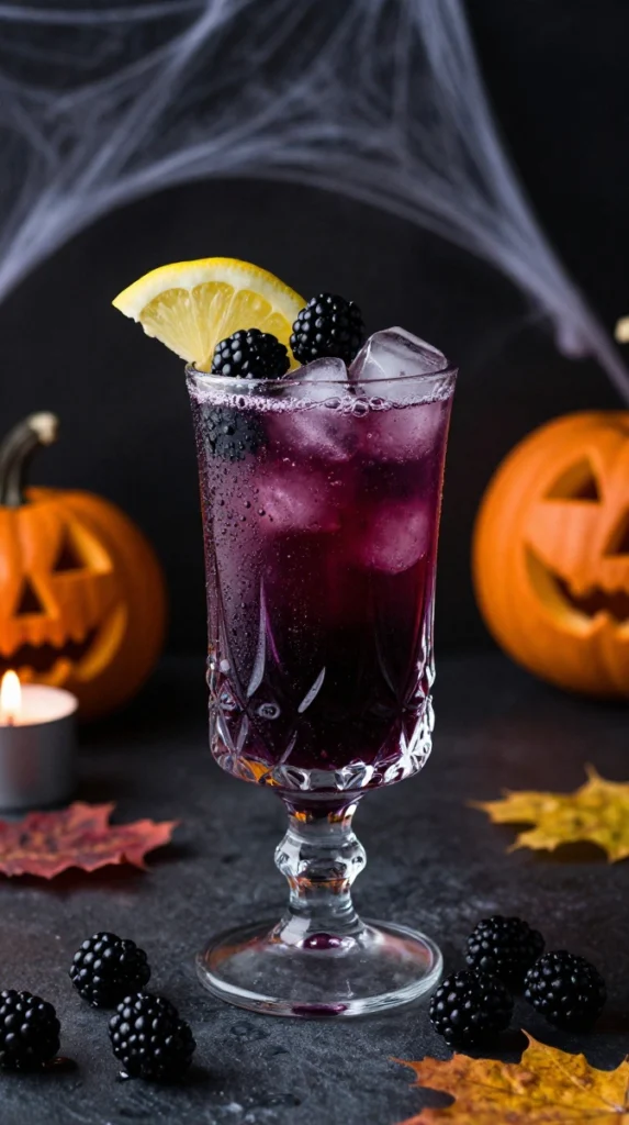 Black Magic Blackberry Punch
