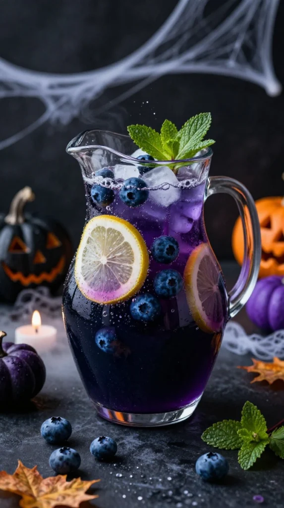 Black Magic Blueberry Punch