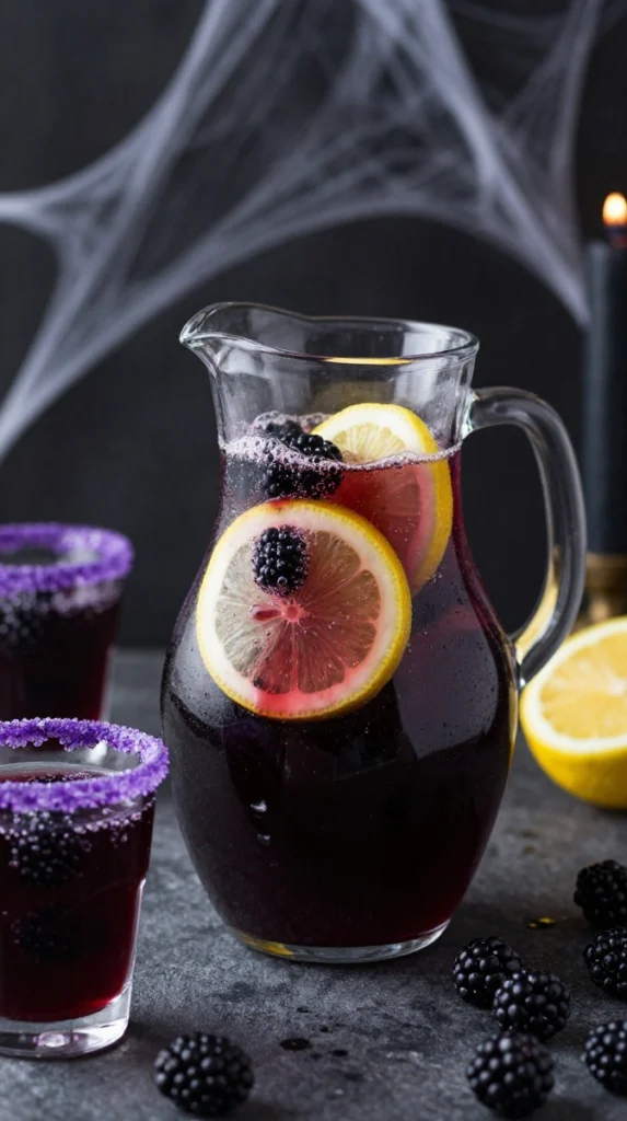 Blackberry Lemonade Potion Punch