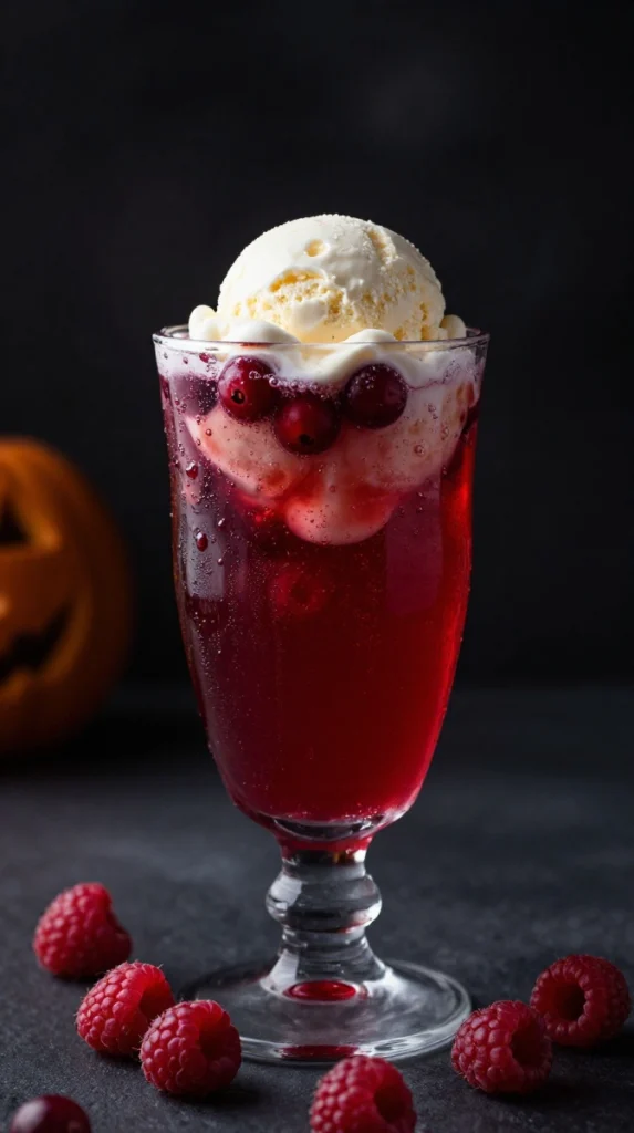 Bloody Berry Halloween Punch
