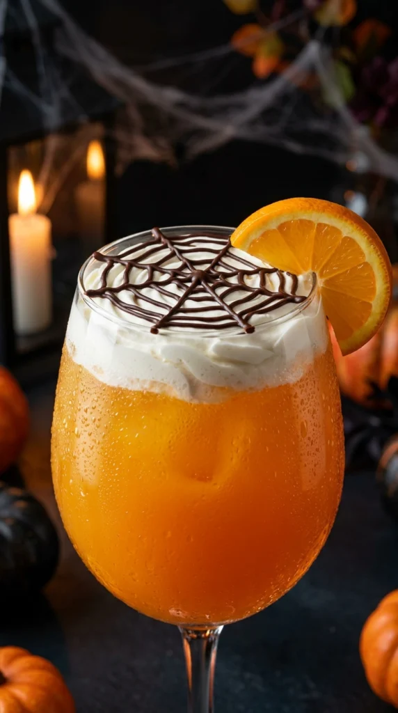 Bloody Orange Halloween Punch