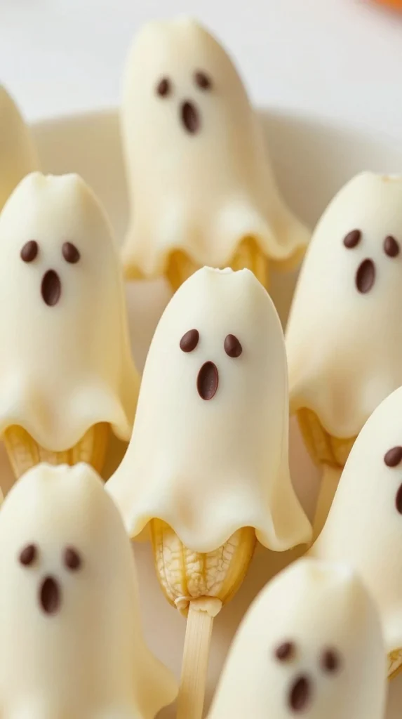 Boo! Banana Ghost Pops 🍌👻