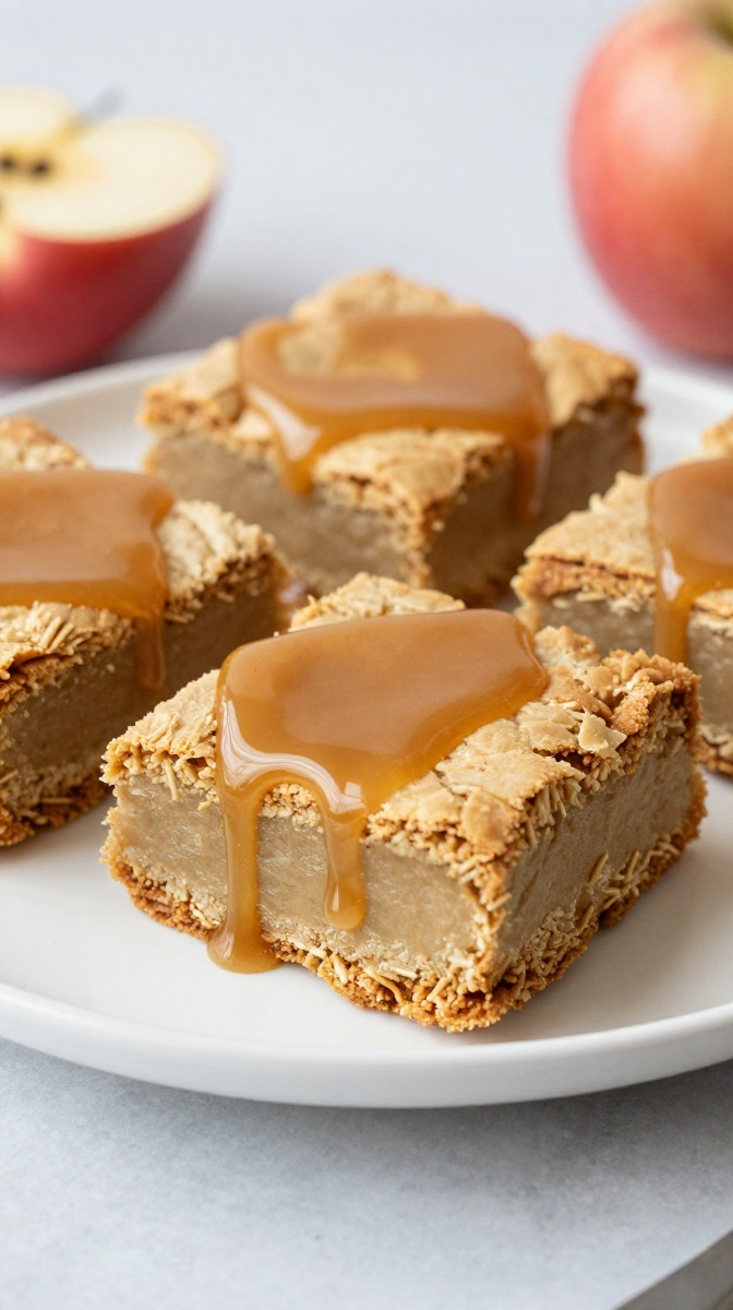 Caramel Apple Blondies