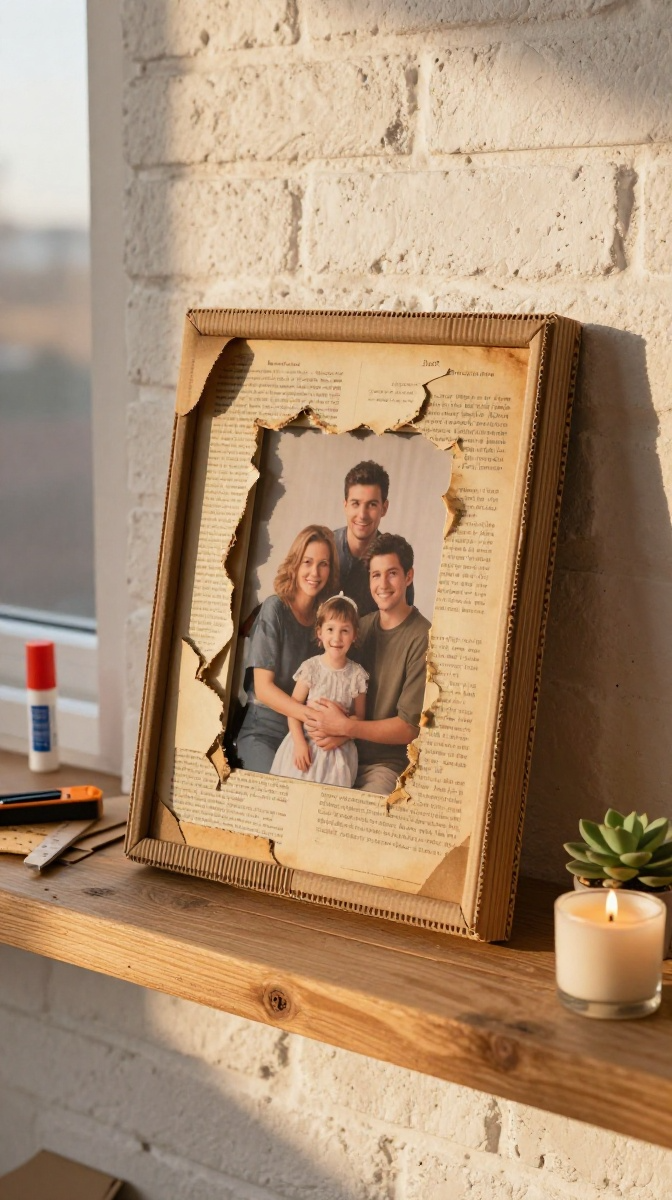 Cardboard Picture Frame
