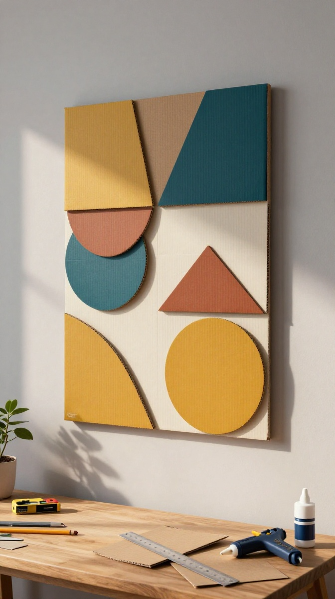 Cardboard Wall Art