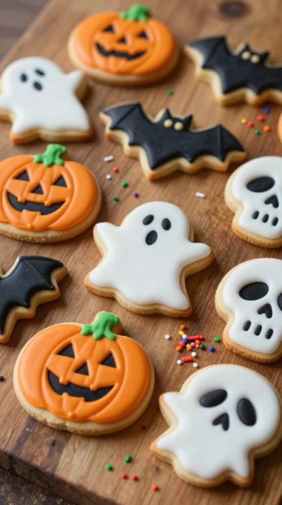 Classic Halloween Sugar Cookies