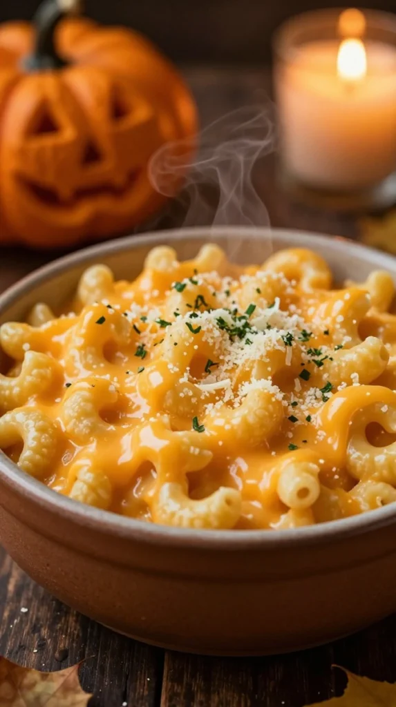 Creamy Pumpkin Mac and Cheese