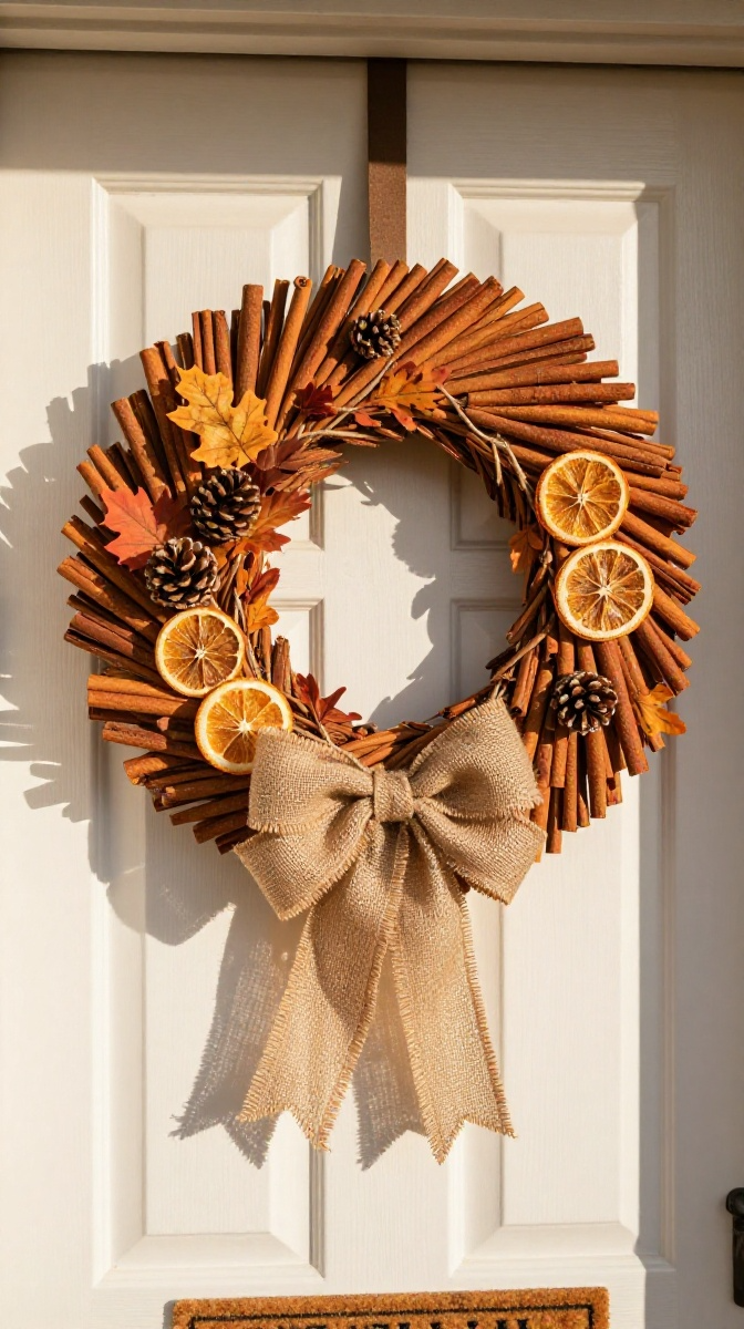 Create a Rustic Cinnamon Stick Wreath