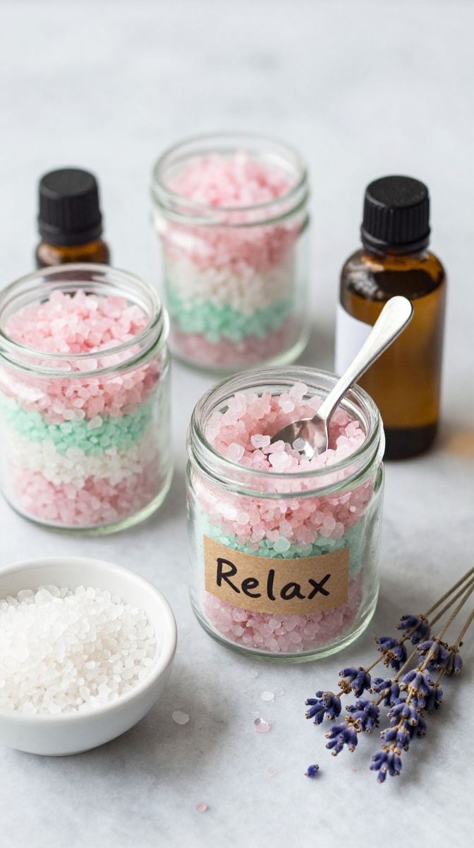 Custom Scented Bath Salts
