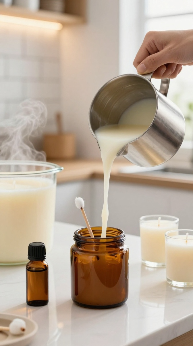 DIY Citronella Candles