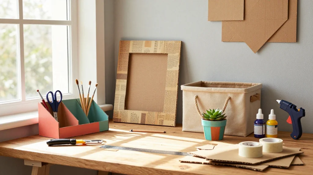 DIY Crafts Using Old Cardboard