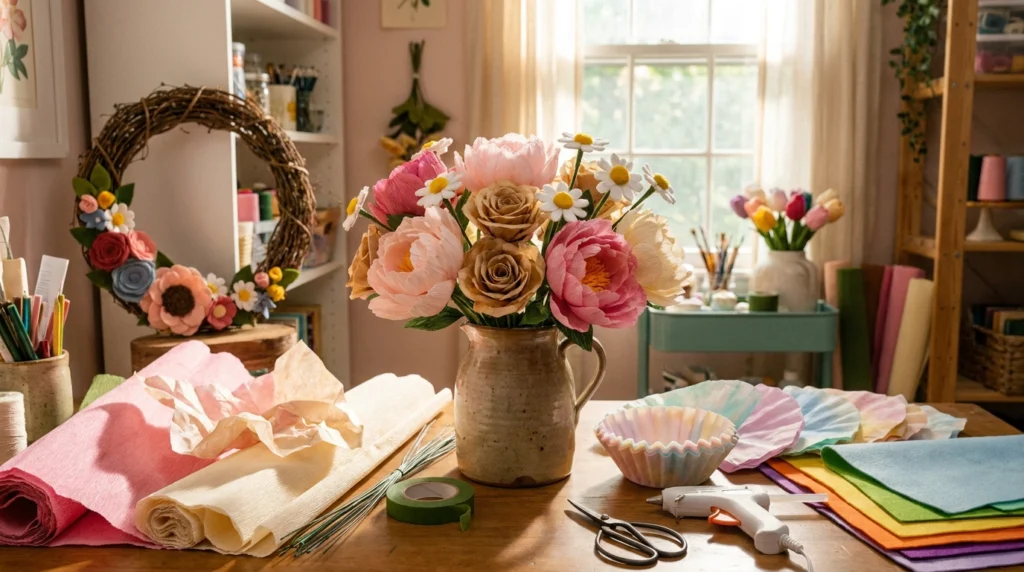DIY Flower Decoration Ideas for Home