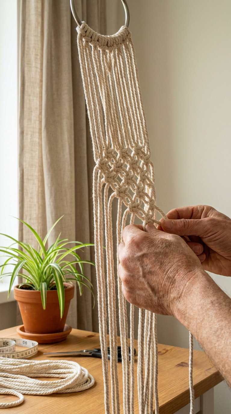 DIY Macrame Plant Hanger