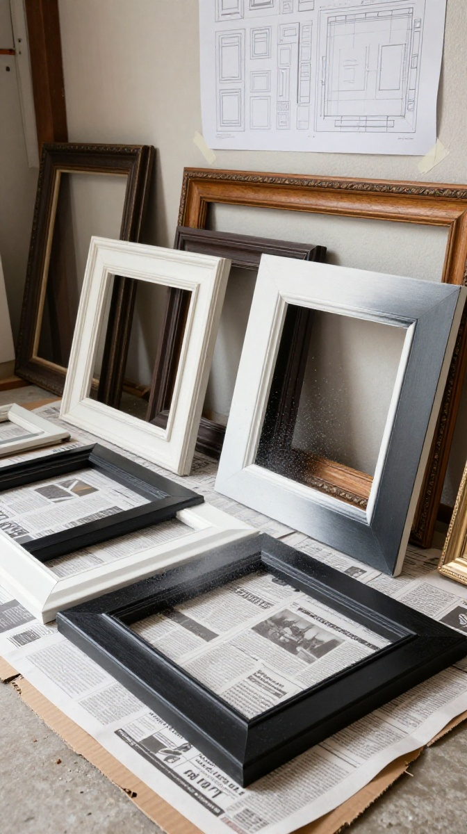 DIY Photo Frame Gallery Wall