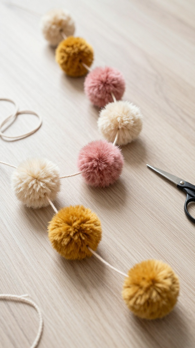 DIY Pom-Pom Garland