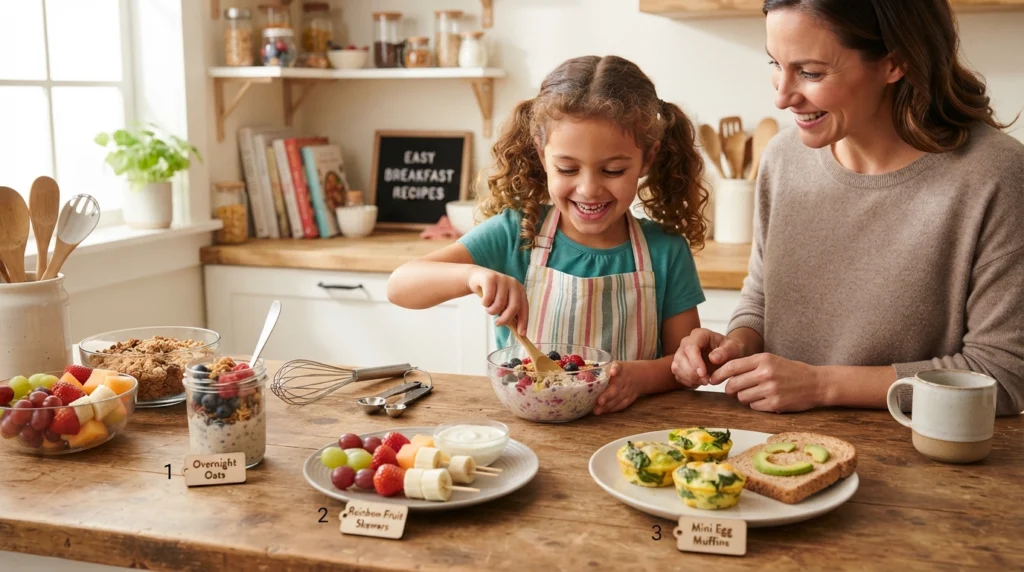 Easy Breakfast Recipes for Kids