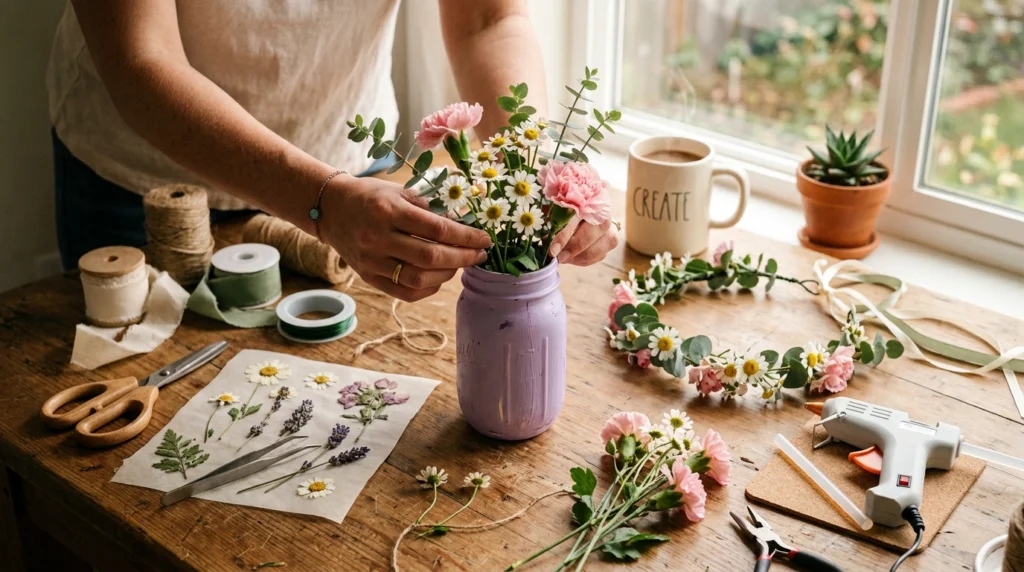 Easy DIY Floral Crafts for Beginners