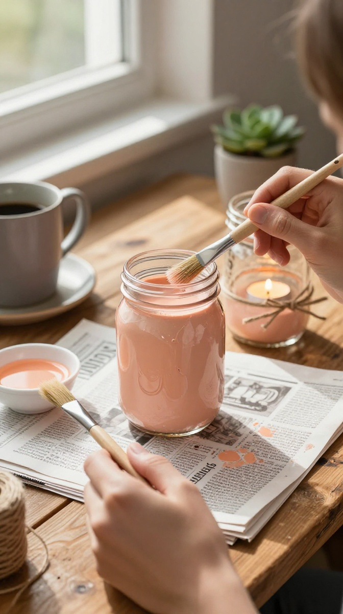 Easy DIY Mason Jar Lanterns