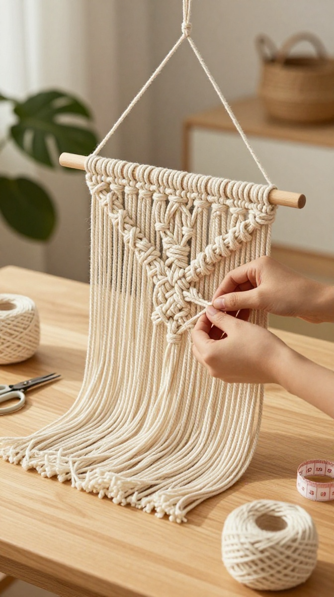 Easy Macrame Wall Hanging