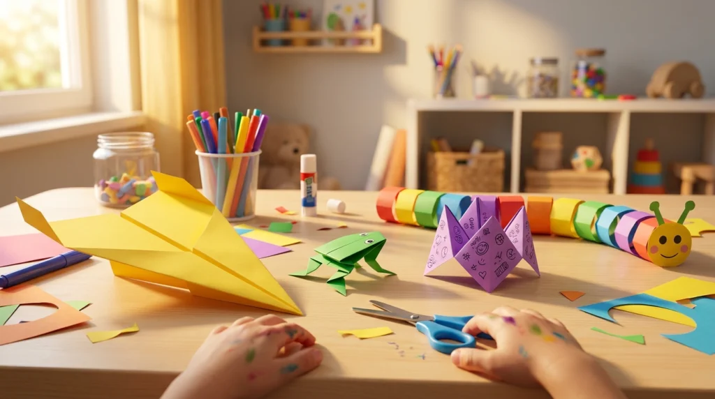 Easy Paper Craft Ideas for Kids