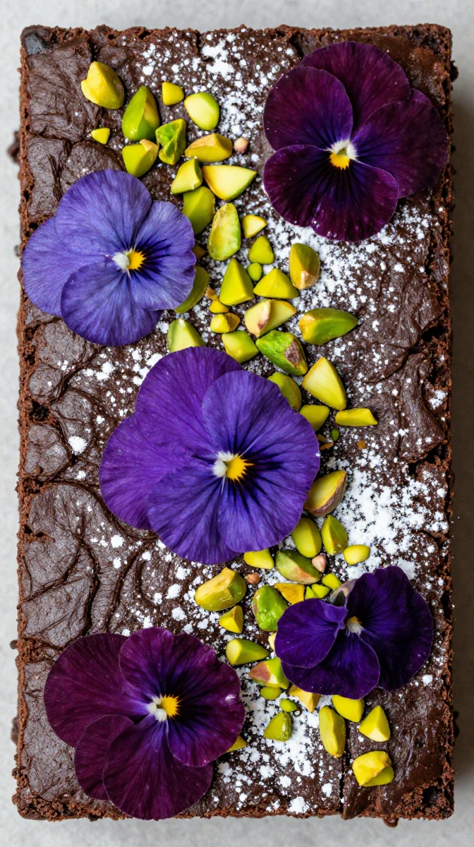 Edible Flower & Pistachio Garden