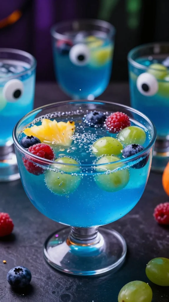 Eerie Blue Monster Punch