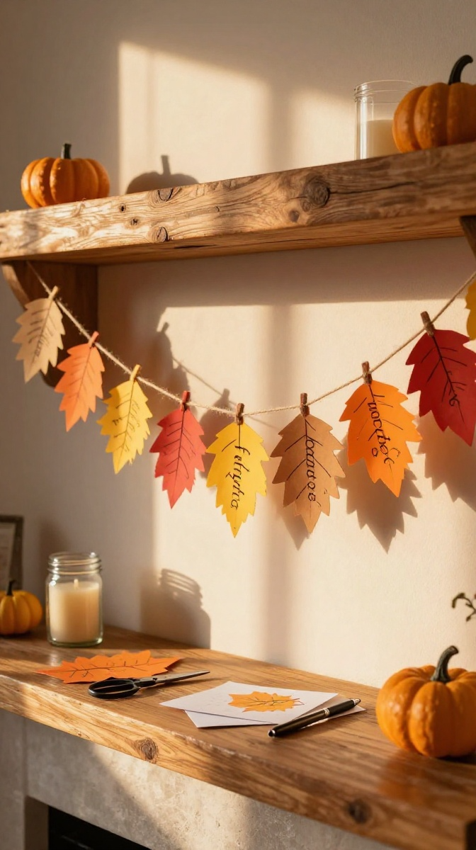Fall Gratitude Garland