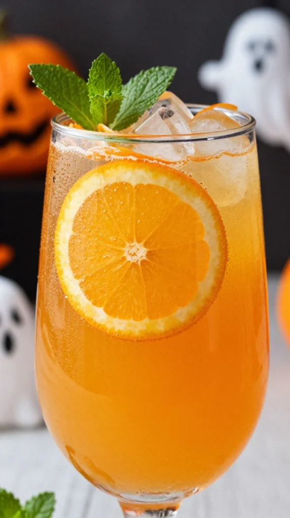 Fizzy Orange Ghost Punch
