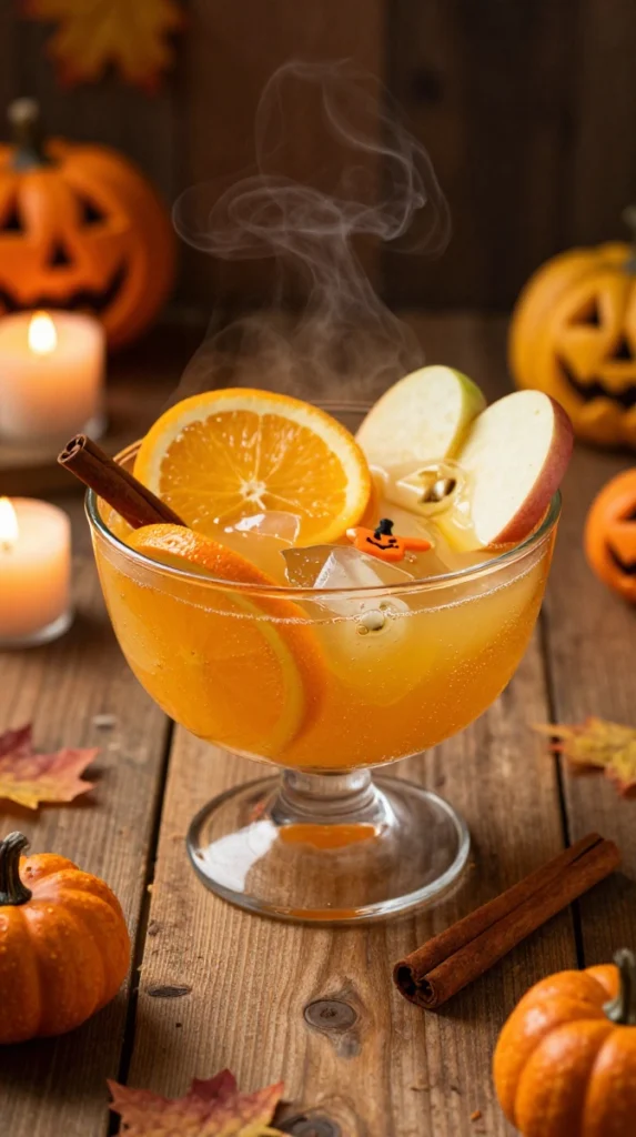 Fizzy Pumpkin Orange Punch