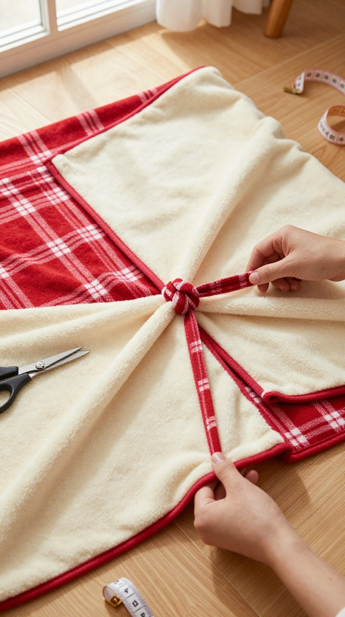 Fleece No-Sew Tie Blanket