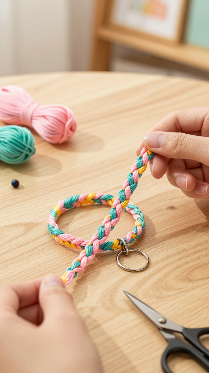Friendship Bracelet Keychains