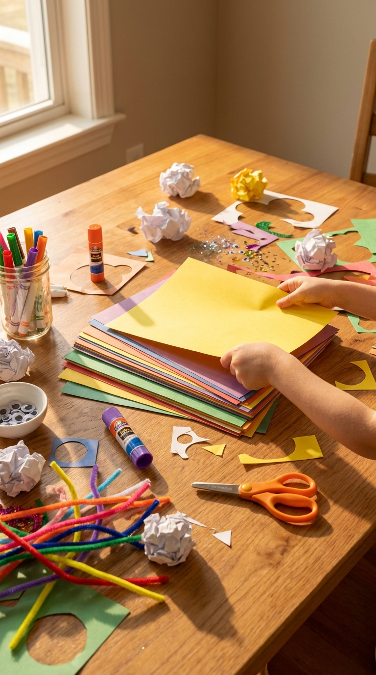 Gather Your Paper Craft Supplies