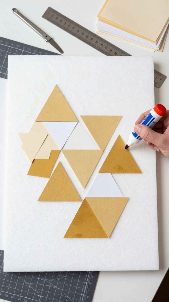 Geometric Paper Wall Art