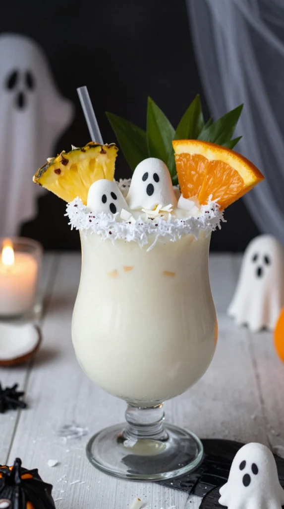 Ghostly Coconut Cream Punch