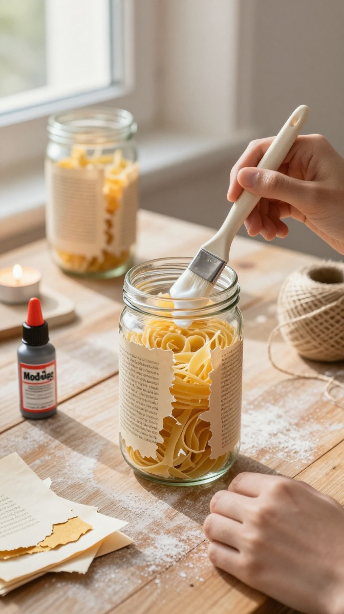 Glass Jar Lanterns That Look Fancy (But Aren't)