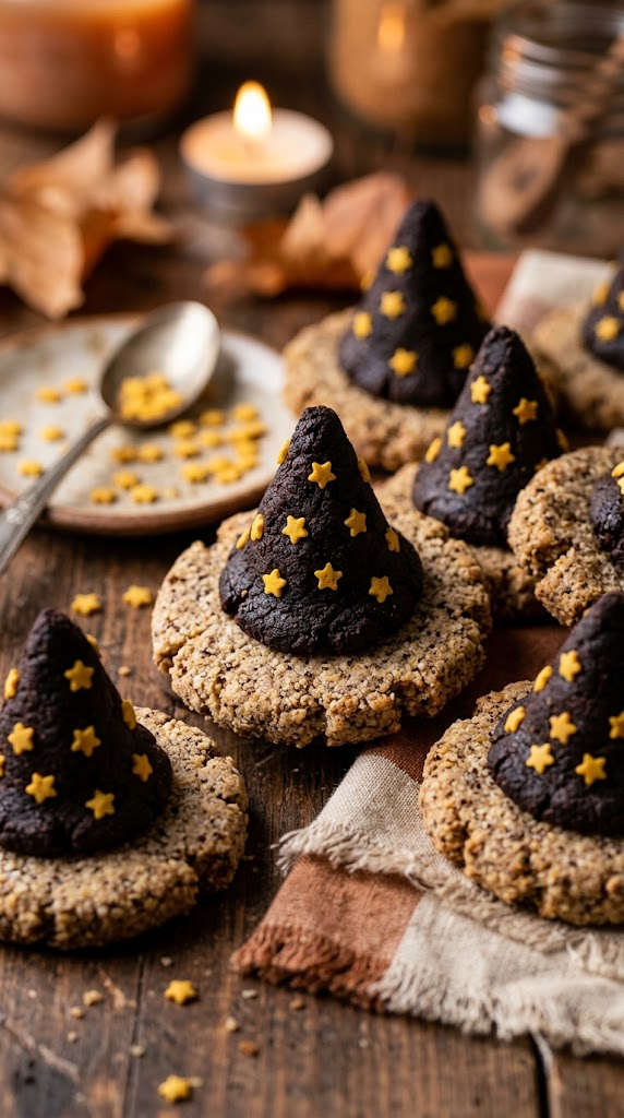 Golden Gluten-Free Almond Stars & Hats
