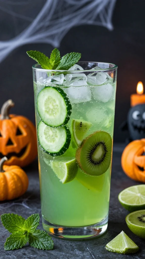 Green Monster Cucumber-Lime Punch