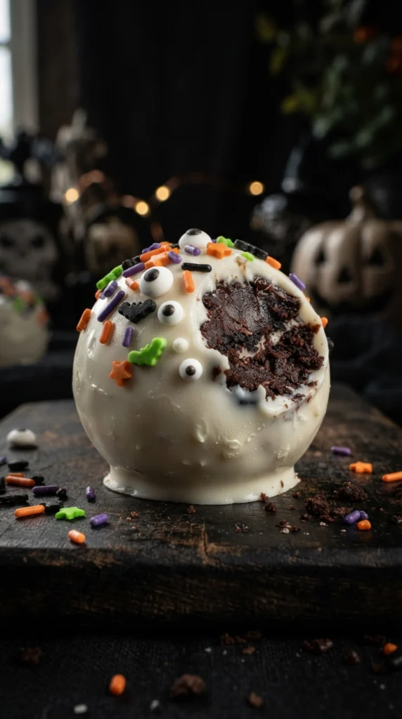 Halloween Oreo Truffle Balls